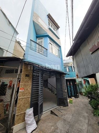 Nhà 38m2-5,2 tỷ, 4PN-3WC, Bình thới Phường 14, vòng xoay lê đại hành