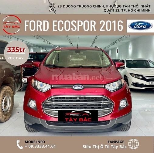 ECOSPORT 2016 SIÊU BỀN, TIẾT KIỆM, XE ĐẸP