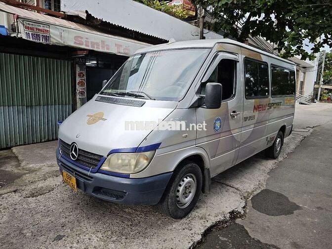 Mercedes Sprinter 2005 16 chỗ - BAO CẢI TẠO 3 CHỖ