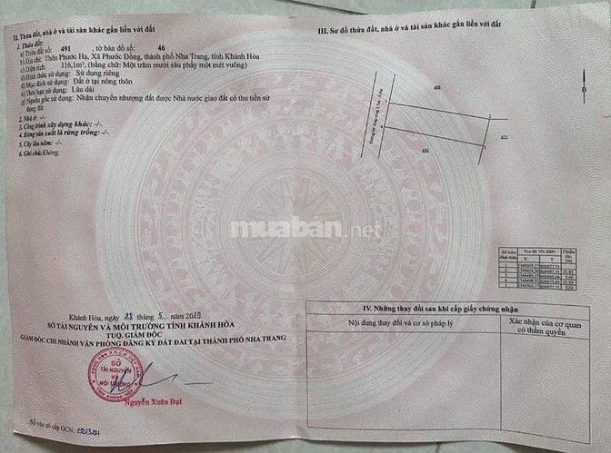 Đất nền sát đường Nguyễn Tất Thành, Xã Phước Đồng, Nha Trang, Khánh Hò