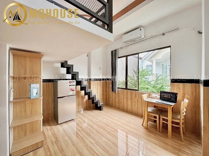 Thuê duplex xinh xắn 30m² – Ngay ĐH Công Thương, full nội thất