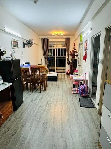 Chung cư Saigonres, Nguyễn Xí, BT: 1p ngủ, ban công, 45m2, 10tr5