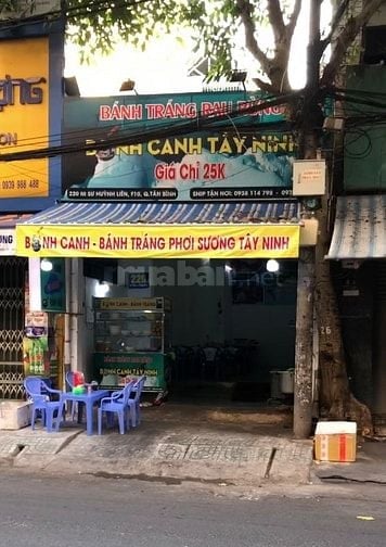 Cho thuê mb mặt tiền Khu Bàu Cát 2 kdoanh mọi ngànhnghề( trừ ăn uống)