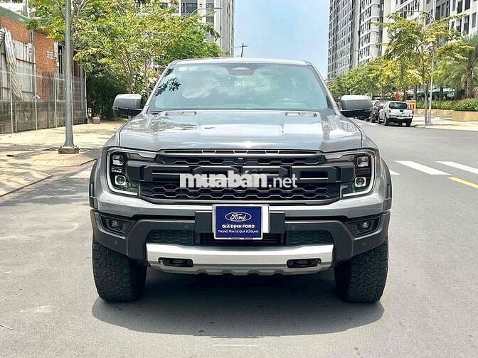 Ford Raptor 2023 Xám nhập Thái chất đẹp, VAY 70%