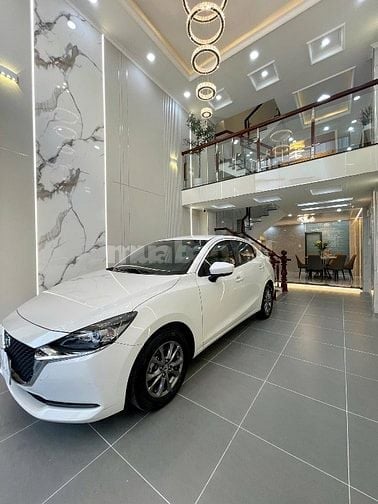 Bán nhà 4,5 tầng hẻm 7 chỗ đậu trong nhà full nội thất P14 GV 