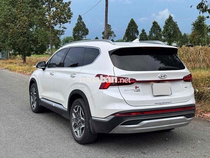 Hyundai SantaFe Trắng 2021 2.5 Premium 17.000 km
