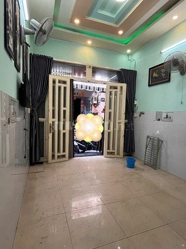  BÁN NHÀ HẺM XE HƠI THÔNG  QUẬN 11.35M 4 TẦNG 4PN. HOANG CÔNG ĐỦ 6.45 