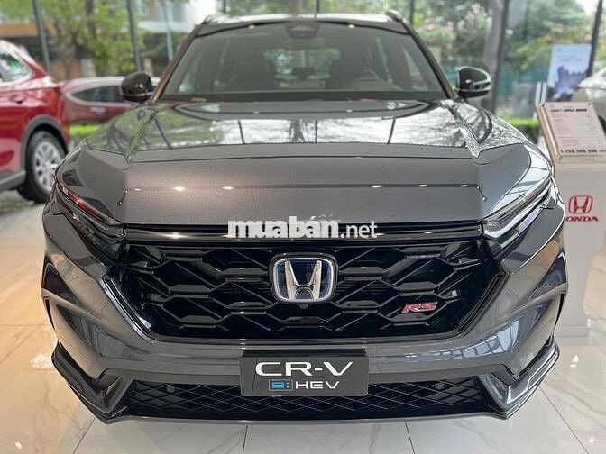 Honda CR V e:HEV RS Xám giao ngay, KM Tiền và BH