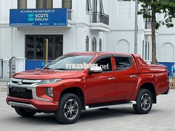 Bán xe Mitsubishi Triton GLX 2021 màu cam siêu đẹp