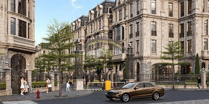 Chính thức mở bán biệt thự song lập 150m² dự án Noble Palace Long Biên