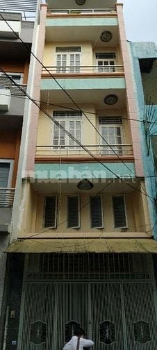Cho thuê nhà MTNBộ 6m (xe hơi) N.T.Thuật, P.3, Q.3 giá 16tr