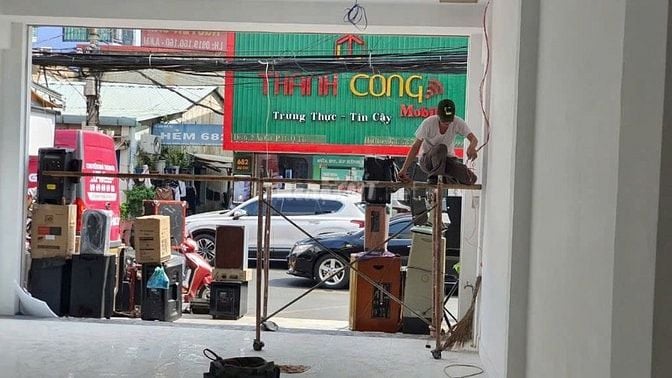 Cho thuê nhà mặt tiền 543 âu cơ, p. phú thạnh, tân phú