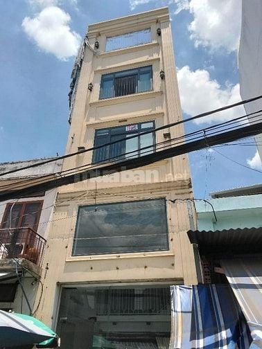 Nhà mặt tiền 4,5 x 13 đúc 1 lững 2 lầu sân thượng thống nhất phường 15