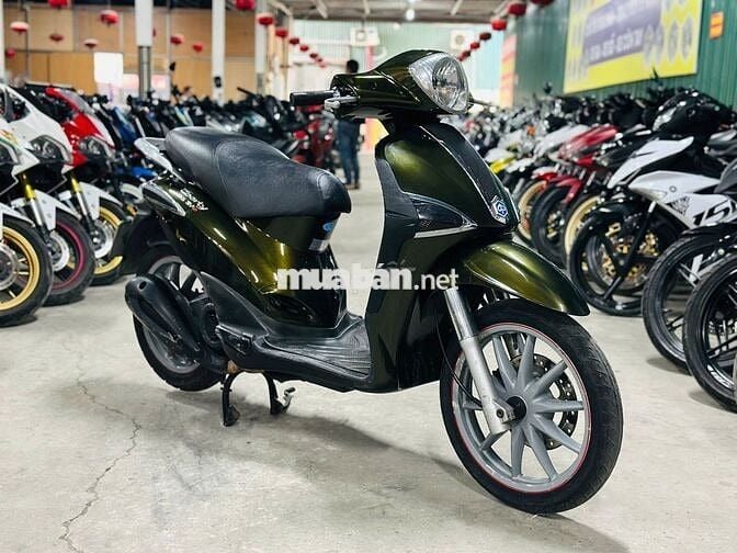 XE MÁYTHANH TÙNG_LIBERTY 125 IE XANH RÊU MÁY BỐC