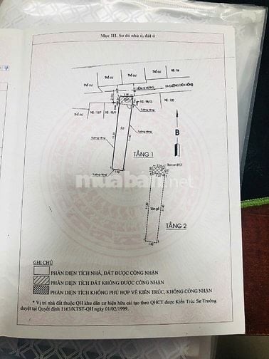 Nhà riêng ngay trong chợ Bà Chiểu (bước vài bước ra tới khu bán cá)