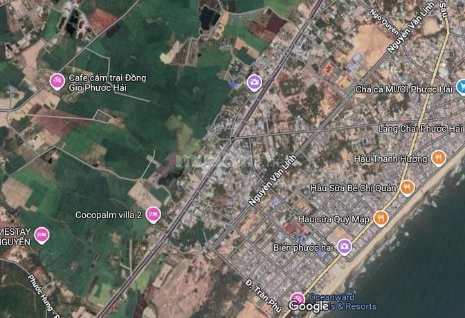 Bán đất thổ cư thị trấn Phước Hải 320m2, sát trung tâm, gần bãi biển