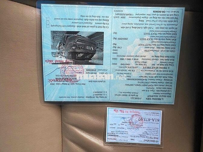 Toyota Fortuner 2014 - 147000 km