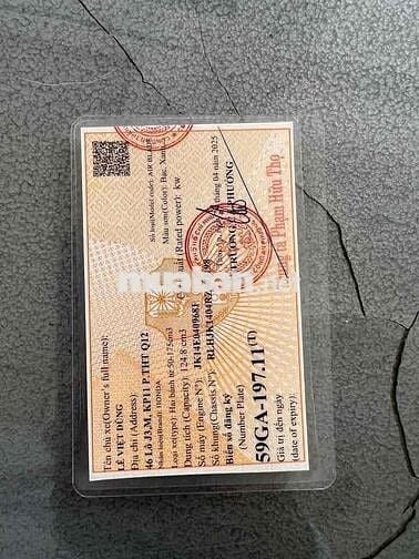 cần bán AB/4V 125 Đk2025 xe như xe mới luôn