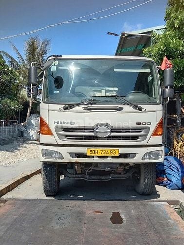 Bán xe Ben Hino 500, màu trắng, 15 tấn, máy móc zin