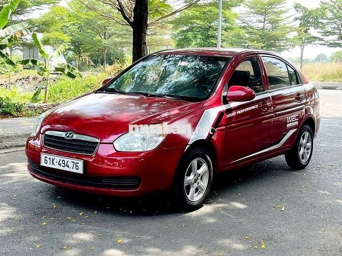 Hyundai Verna 2008 1.4 MT - Đỏ đẹp