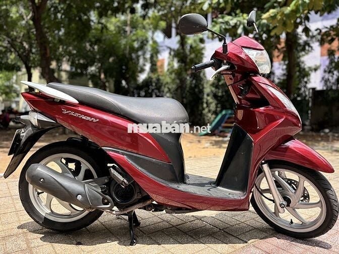 🌈👍🍁Honda Vision Fi, đỏ,có video ,keng bảo hành