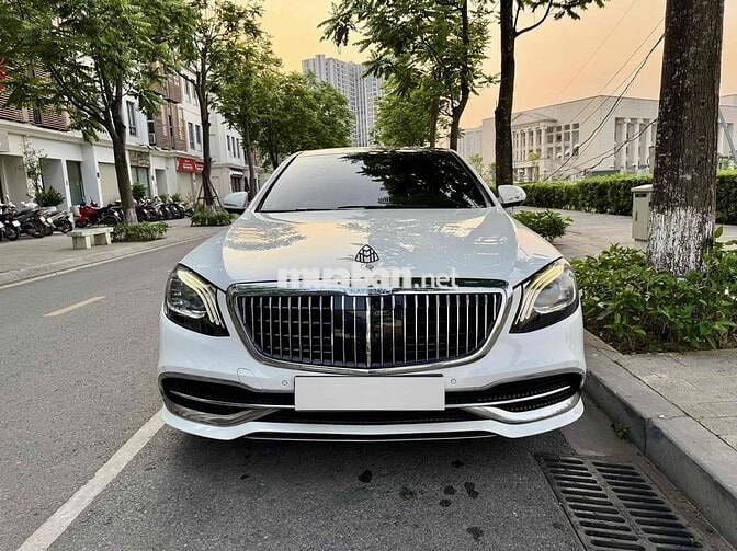 S400 sx2015 trắng/nâu lên Full MayBach siêu đẹp