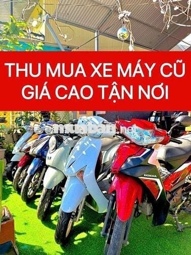 CHUYÊN THU MUA XE MÁY CŨ TẬN NHÀ GIÁ CAO