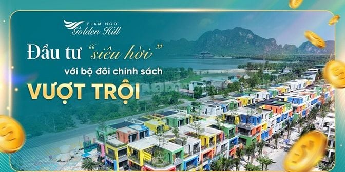 Biệt thự nghỉ dưỡng độc bản Flamingo Hà Nam. Giá 8,9 tỷ. Sổ lâu dài