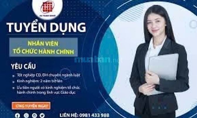 Cần 2ban làm văn phòng khu vực TPHCM tại q1 không cần kinh nghiệm