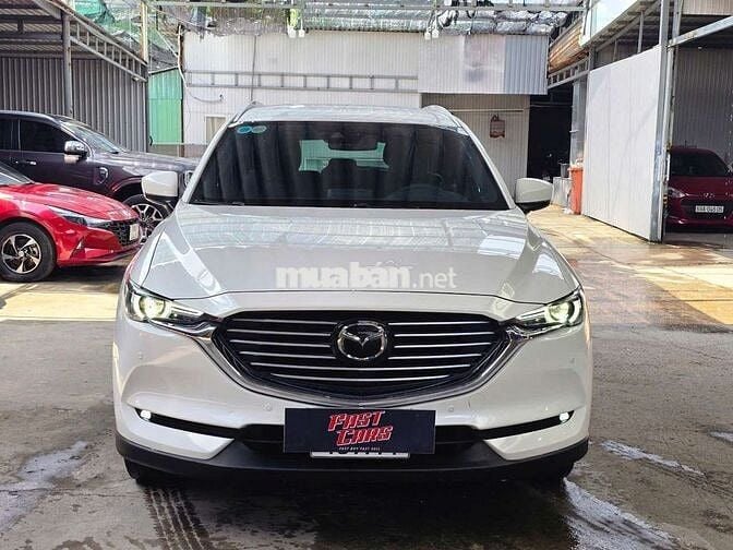 Mazda CX 8 2020 Premium 1 cầu,màu trắng, 26.000 km