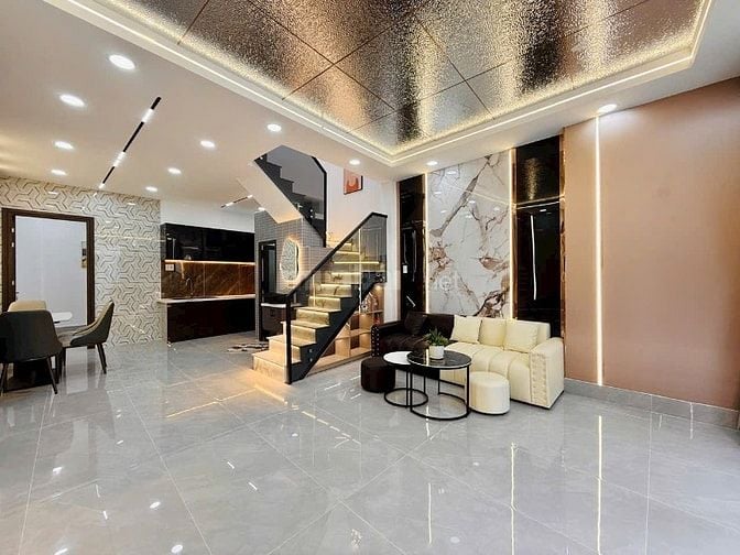 Bán nhà Đường Nguyễn Thị Tần p2 q8. 4,850tỷ|58,1m2. Hẻm xe hơi.