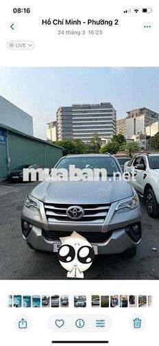 Toyota Fortuner 2017 2.4G 4x2 - 170000 km