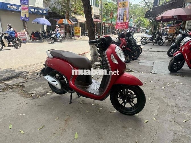 Honda Scoopy 2021 đỏ nhám khoá smartkey biển 83
