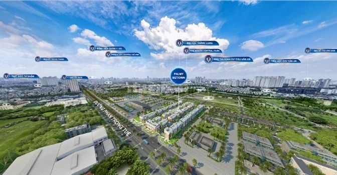 Bán shophouse Palmy Biztown – HDB Thanh Trì – 75m² – giá 150tr/m² – ti
