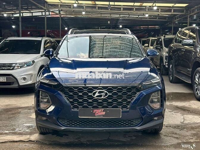Hyundai SantaFe 2020 2.2D Premium AWD,màu xanh