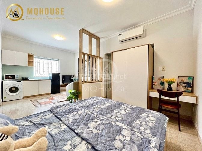 Cho thuê căn hộ Studio có máy giặt riêng gần công viên Hoàng Văn Thụ