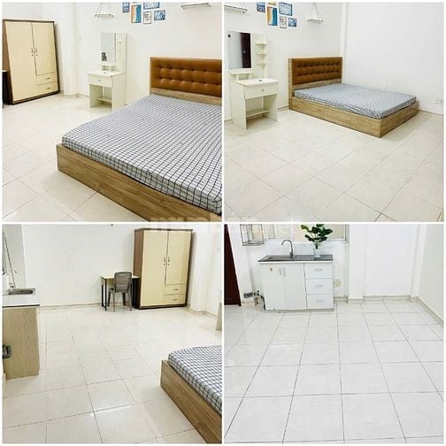 CHDV 30m2 cửa sổ lớn đường Sầm Sơn P4 Tân Bình chỉ 4 triệu 300k.