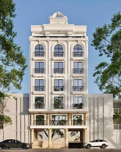 Bán Tòa Nhà Xây Thô Mặt Phố Quận Đống Đa 254,7m2 9 Tầng Mặt Tiền 12M