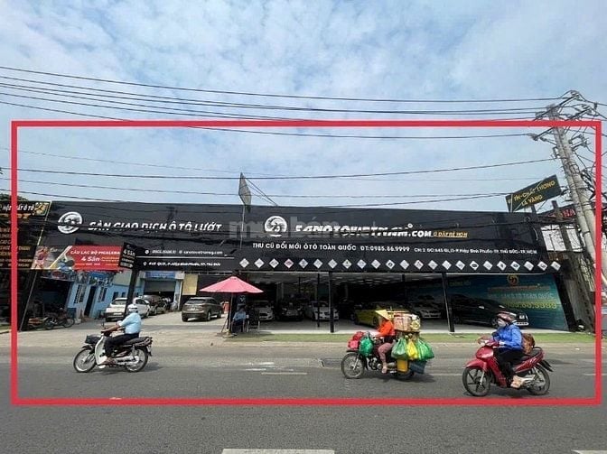 MT Đ. Lũy Bán Bích 1000m2 sàn trệt suốt đẹp kinh doanh áo cưới, spa vp