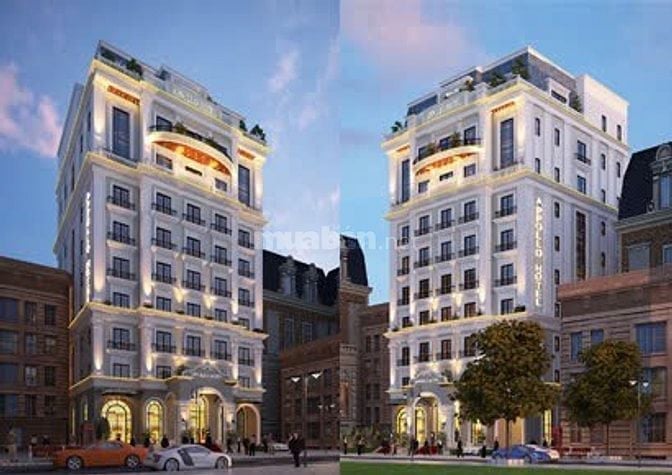 Bán Khách Sạn Phố Nguyễn Thái Học 215m2 Xây 11 Tầng 40 Phòng MT 9M