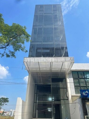 Tòa nhà văn phòng mới xây P. thạnh Mỹ Lợi, sàn trống, thang máy, PCCC 