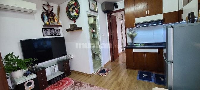 Chung cư mi ni 35m2, 1 phòng khách 1 phòng ngủ đầy đủ nội thất