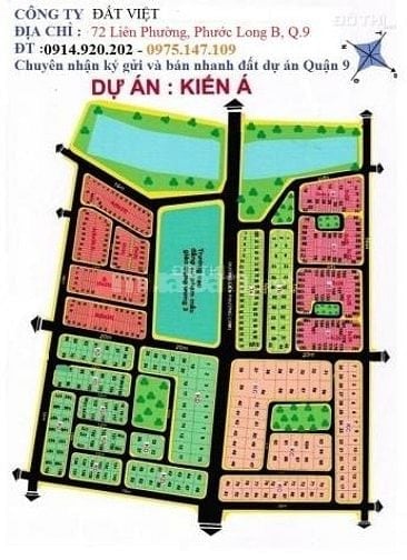 Tổng hợp các lô đất vị trí đẹp giá tốt tại KDC Kiến Á, P Phước Long B 