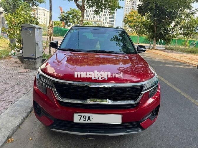 Kia Seltos Moden 2022 Luxury 1.4 AT logo mới