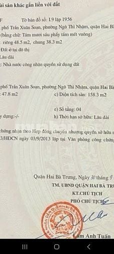 Bán nhà 5 tầng mặt phố Trần xuân soạn