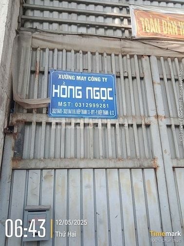 CẦN GẤP 1 NAM GIỮ XE CÔNG TY MAY Ở QUẬN 12 TỪ 7H-18H - BAO ĂN