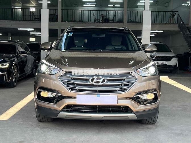 Hyundai SantaFe 2017 full xăng 2 cầu - 89000 km