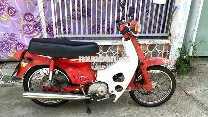 Xe máy HONDA DD 70cc đỏ
