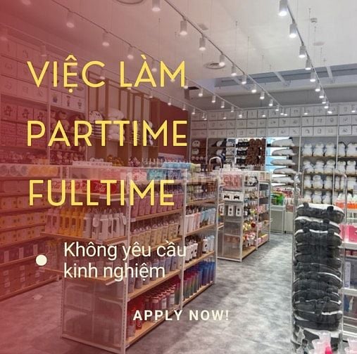 Tuyển Nhân Viên Bán Hàng PARTTIME/FULLTIME Tại Store Quận Phú Nhuận
