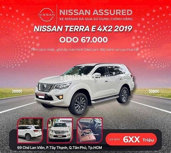 Nissan  Terra 2019 2.5 4x2 7AT - Xe nhà đi kỹ